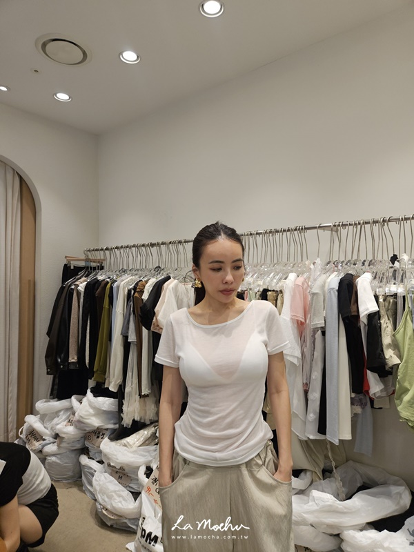 掛脖針織紗背心